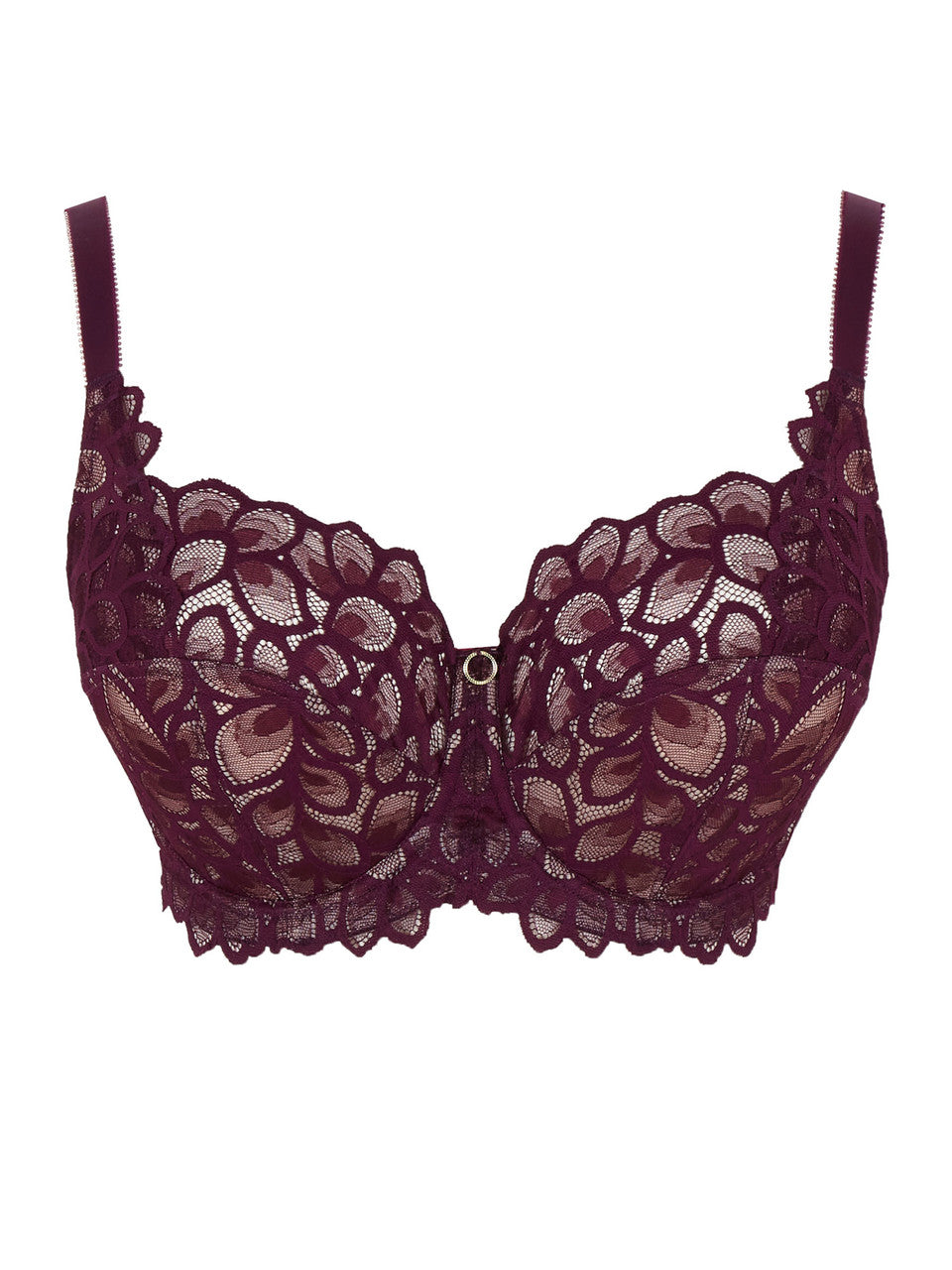 Allure Full Cup bra in Plum product image front view
