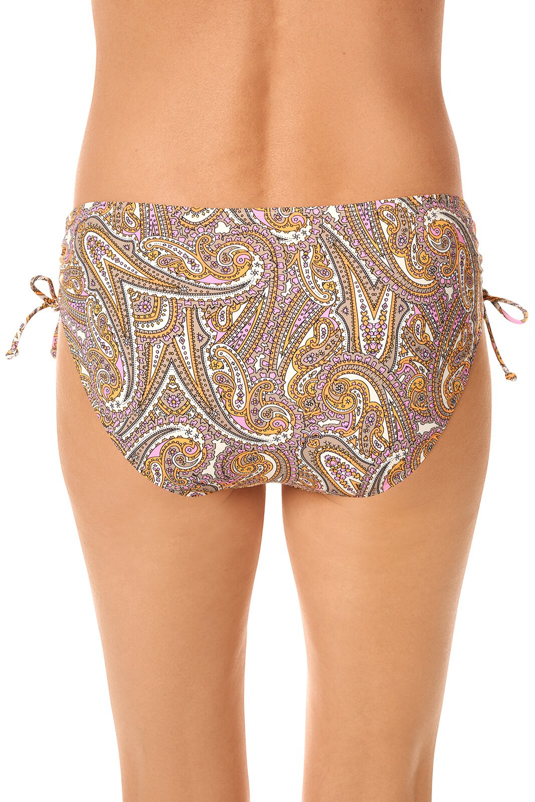 Marrakech Medium Height Panty - Paisley Print worn by model back view