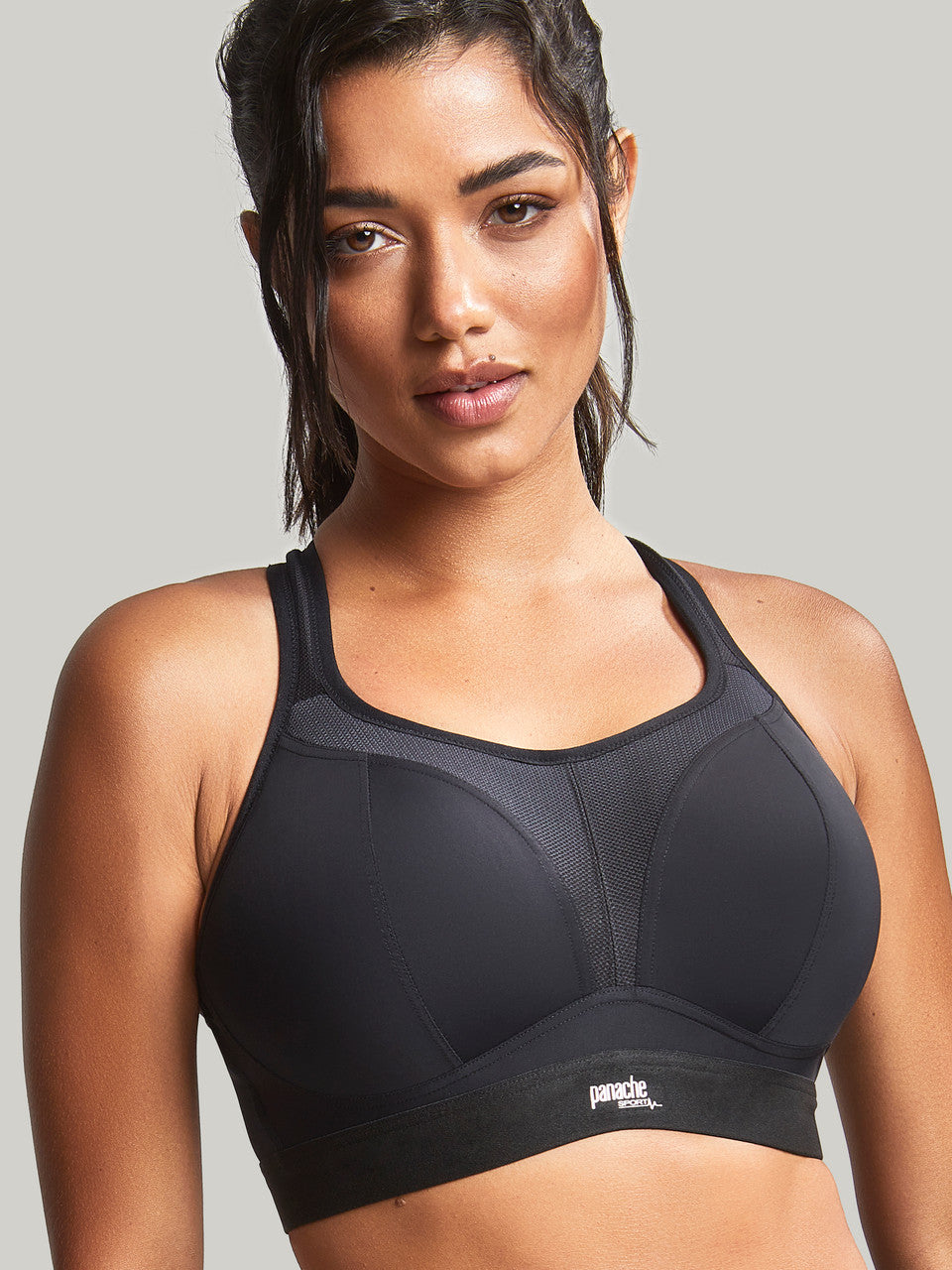 Panache Boundless Non-Wired Sports Bra Black