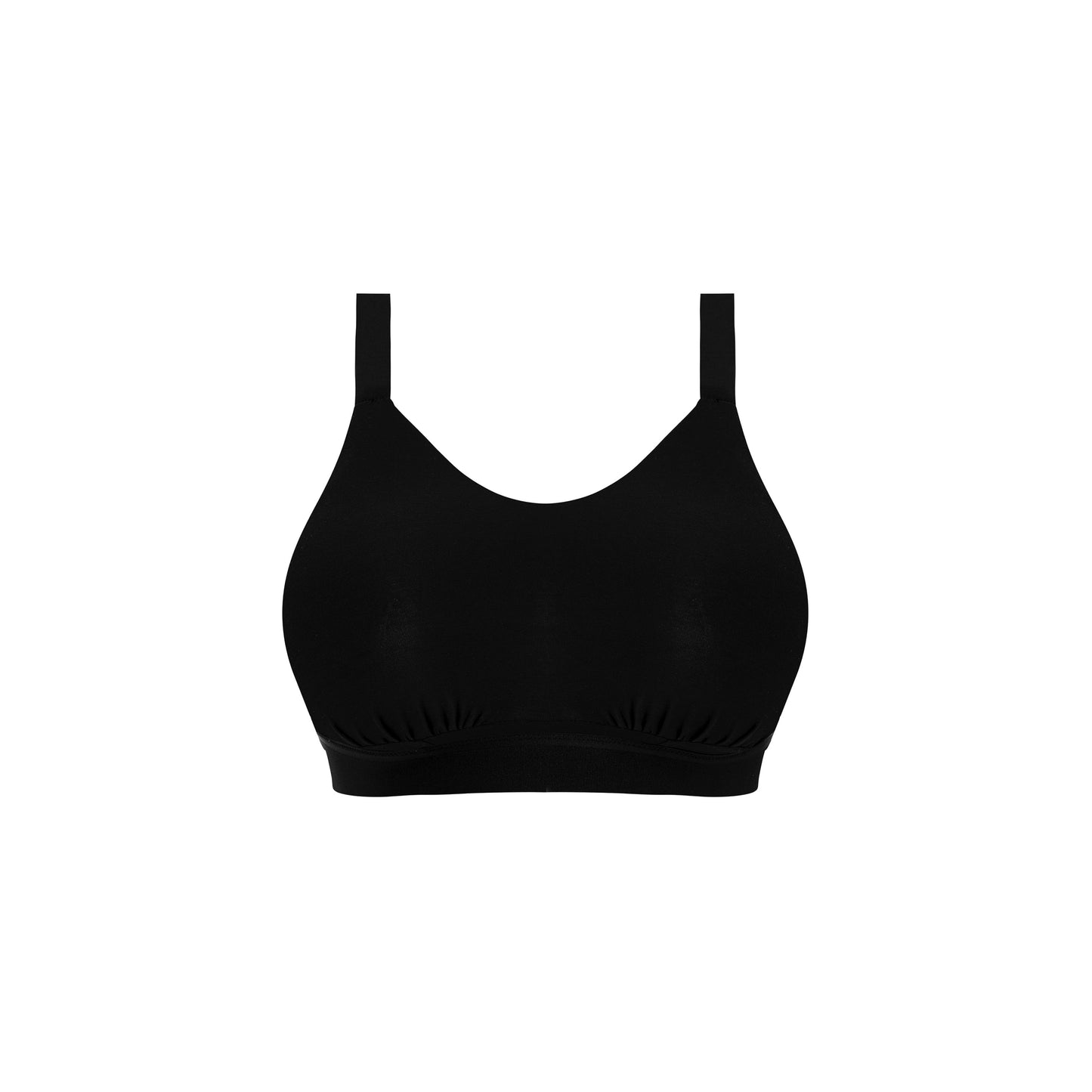 Product shot of the Downtime Bralette in Black