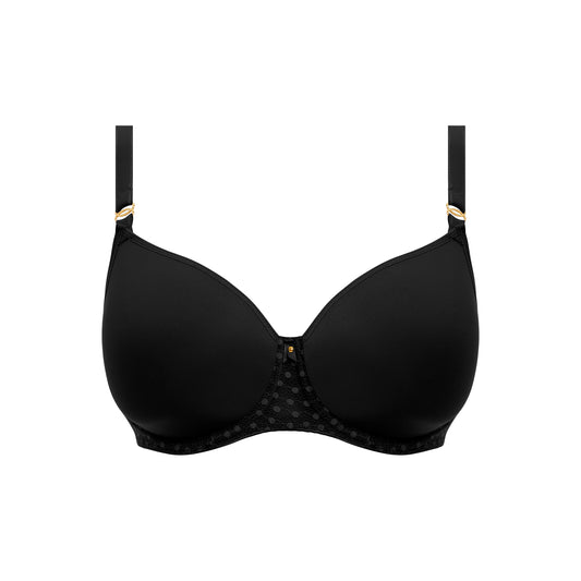 Starlight Moulded Bra - Black front view product image