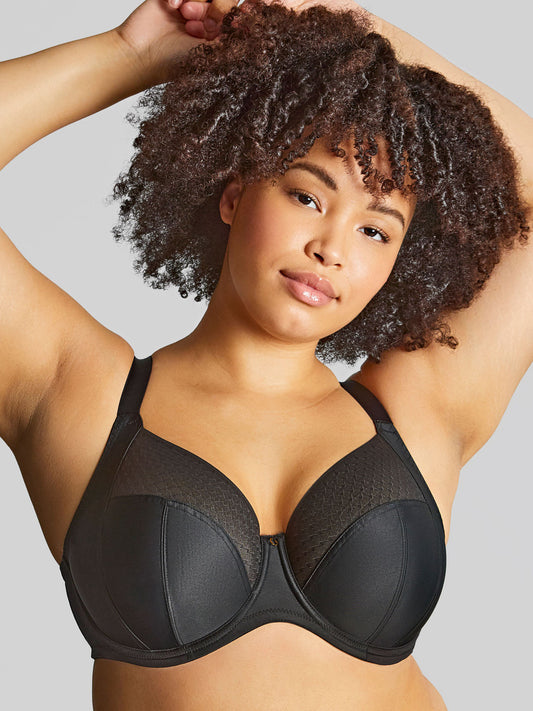 Sculptresse Bliss Full Cup Bra in Black worn by model front view