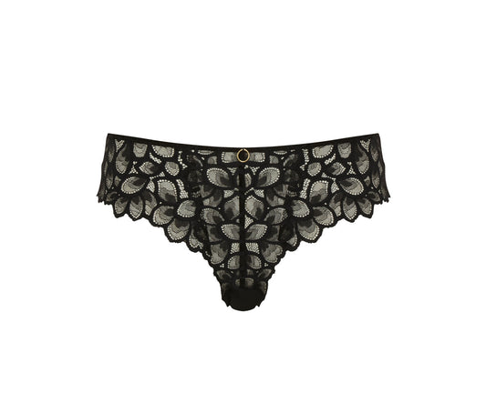 Allure Brazilian Brief Black Product Shot