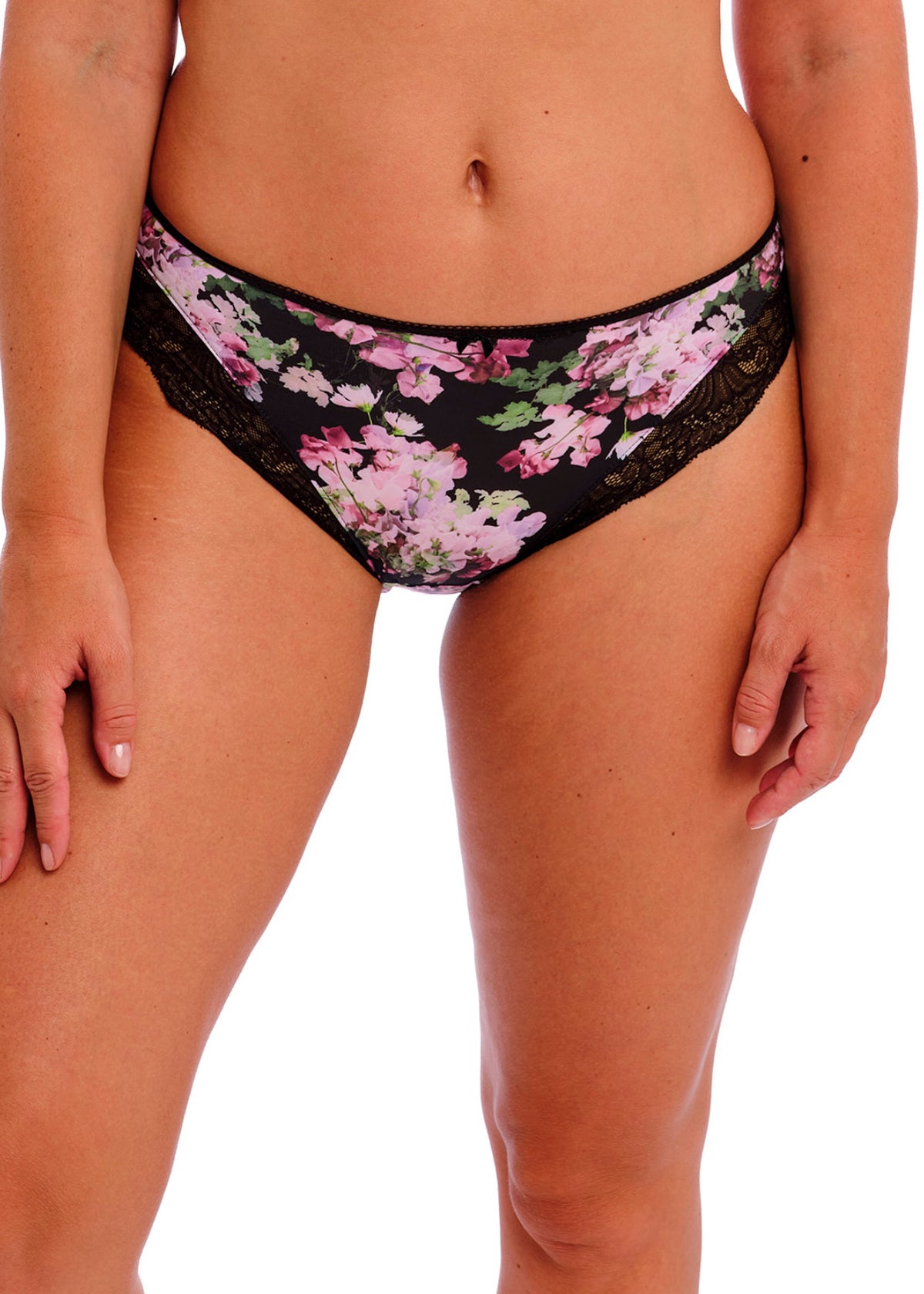 Lucia Brief Sweet Pea worn by model front view