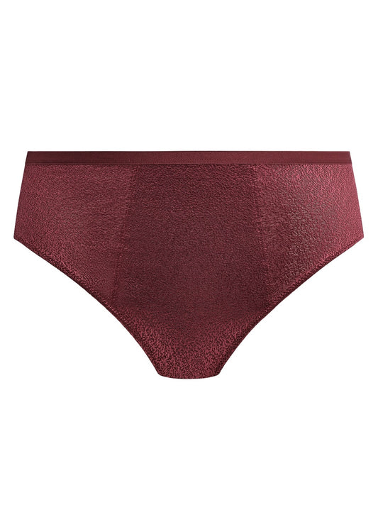 Demure Full Brief in Fig front view product image