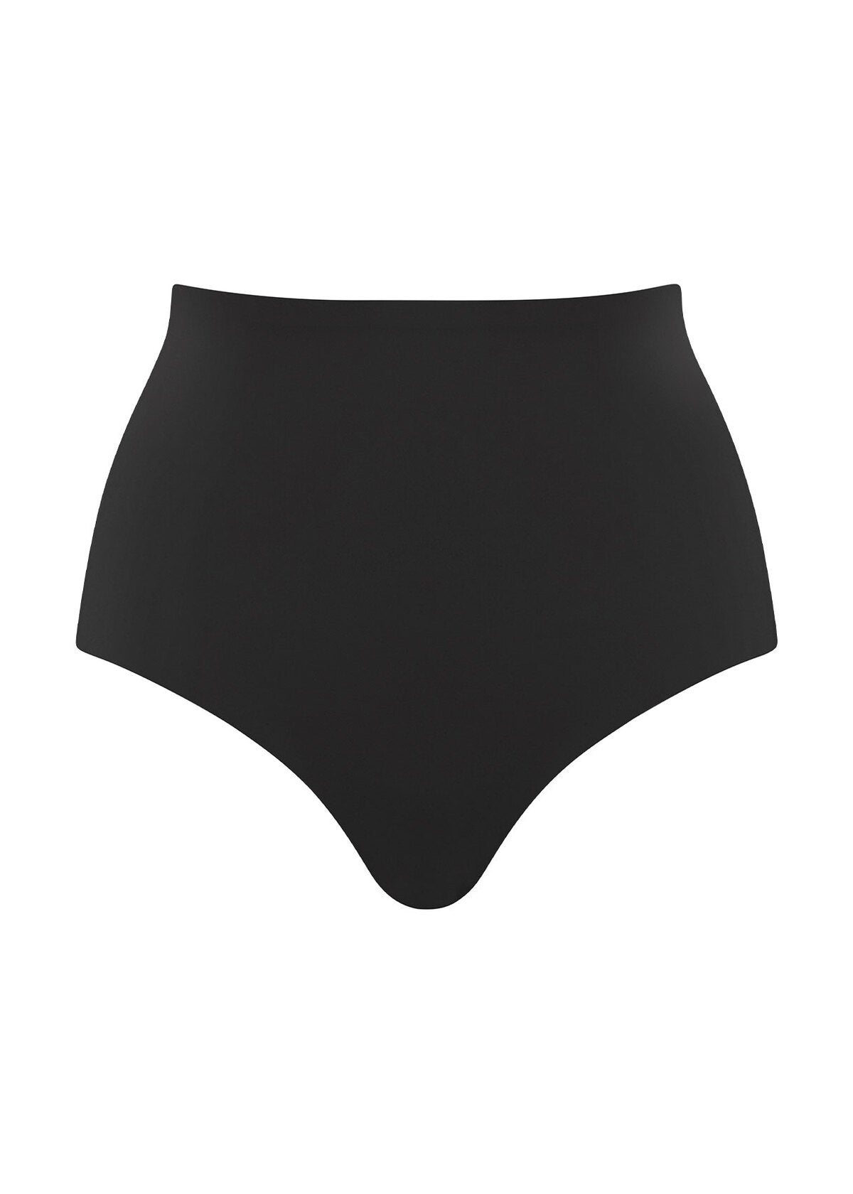 Smoothease Shaping Brief in Black front view product image