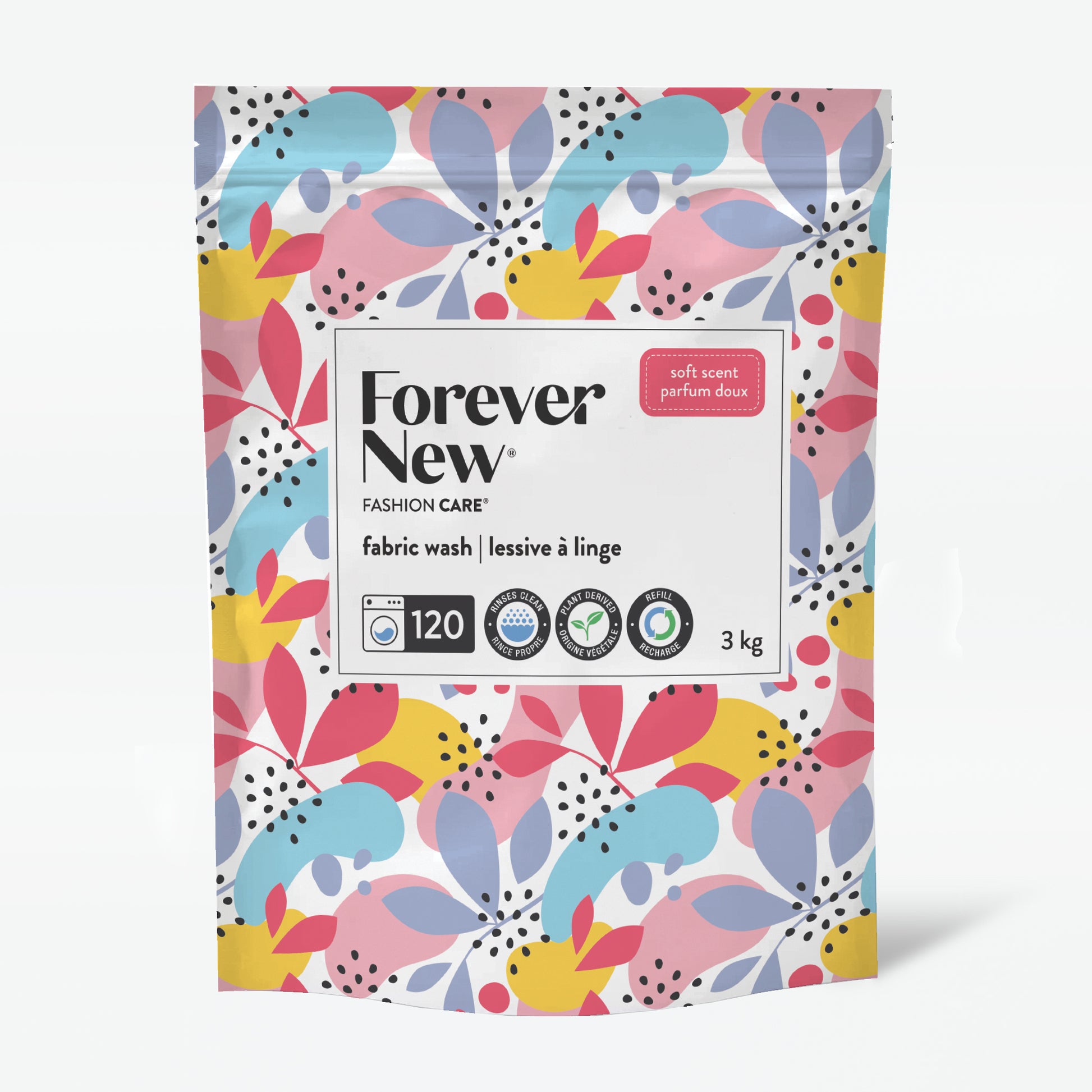 Forever New 3kg Powder Pouch Soft Scent front view product image