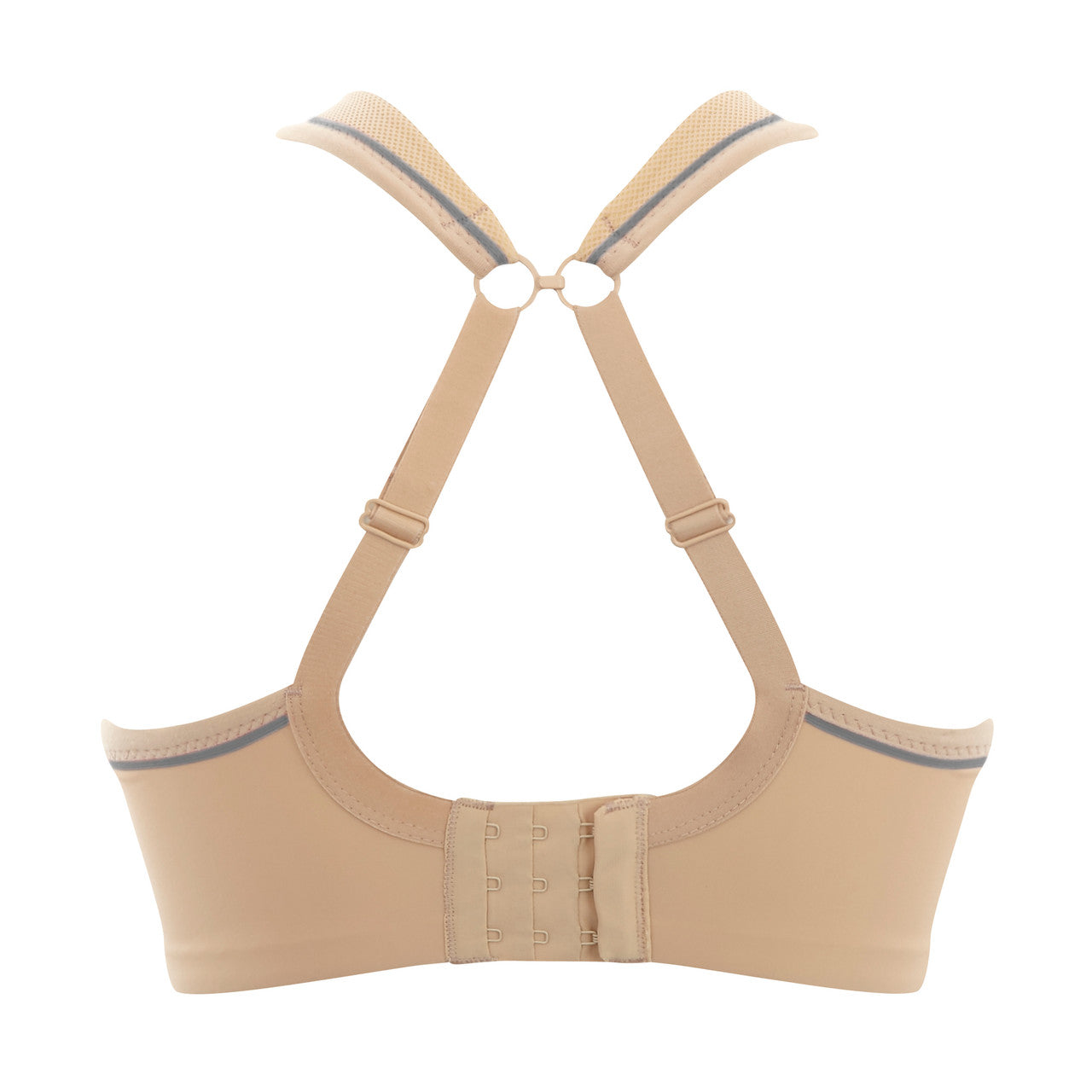Panache Wired Sports Bra J-hooked shoulder strap view of product photo.
