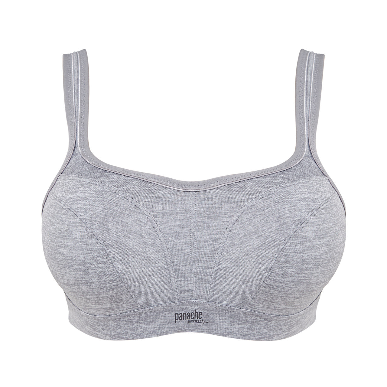 Panache Power Wired Padded Sports Bra in Grey Marl product image