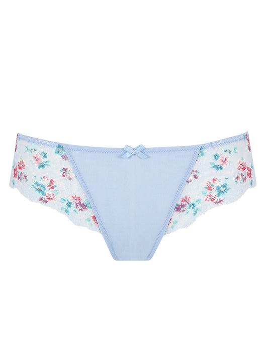 Ana Brazilian Brief in Cornflower front view product image