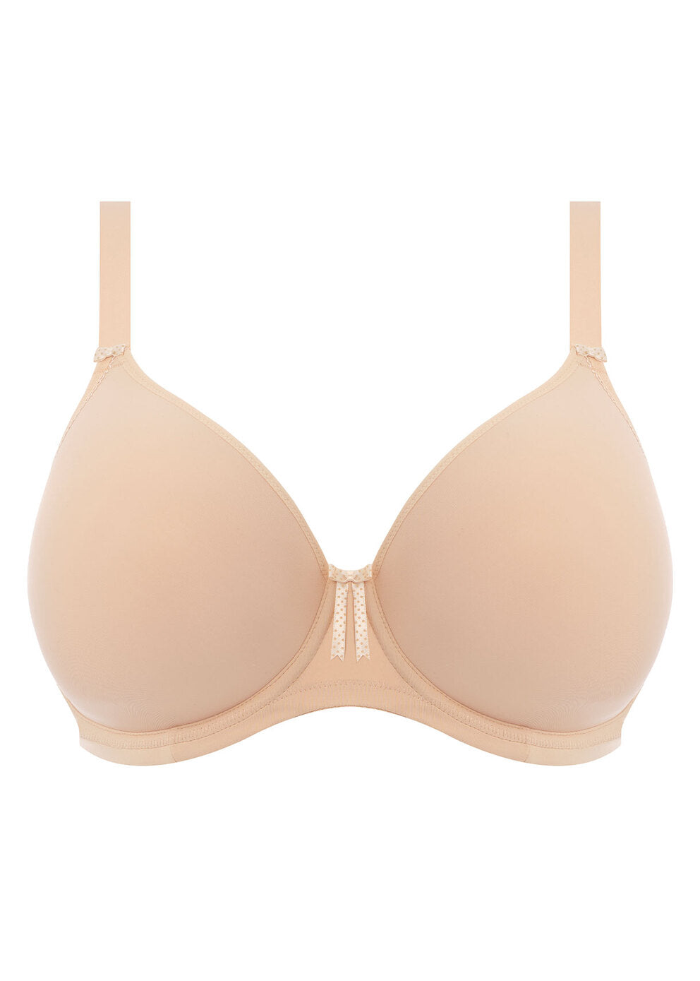 Bijou Plunge Bra in Sand front view product image