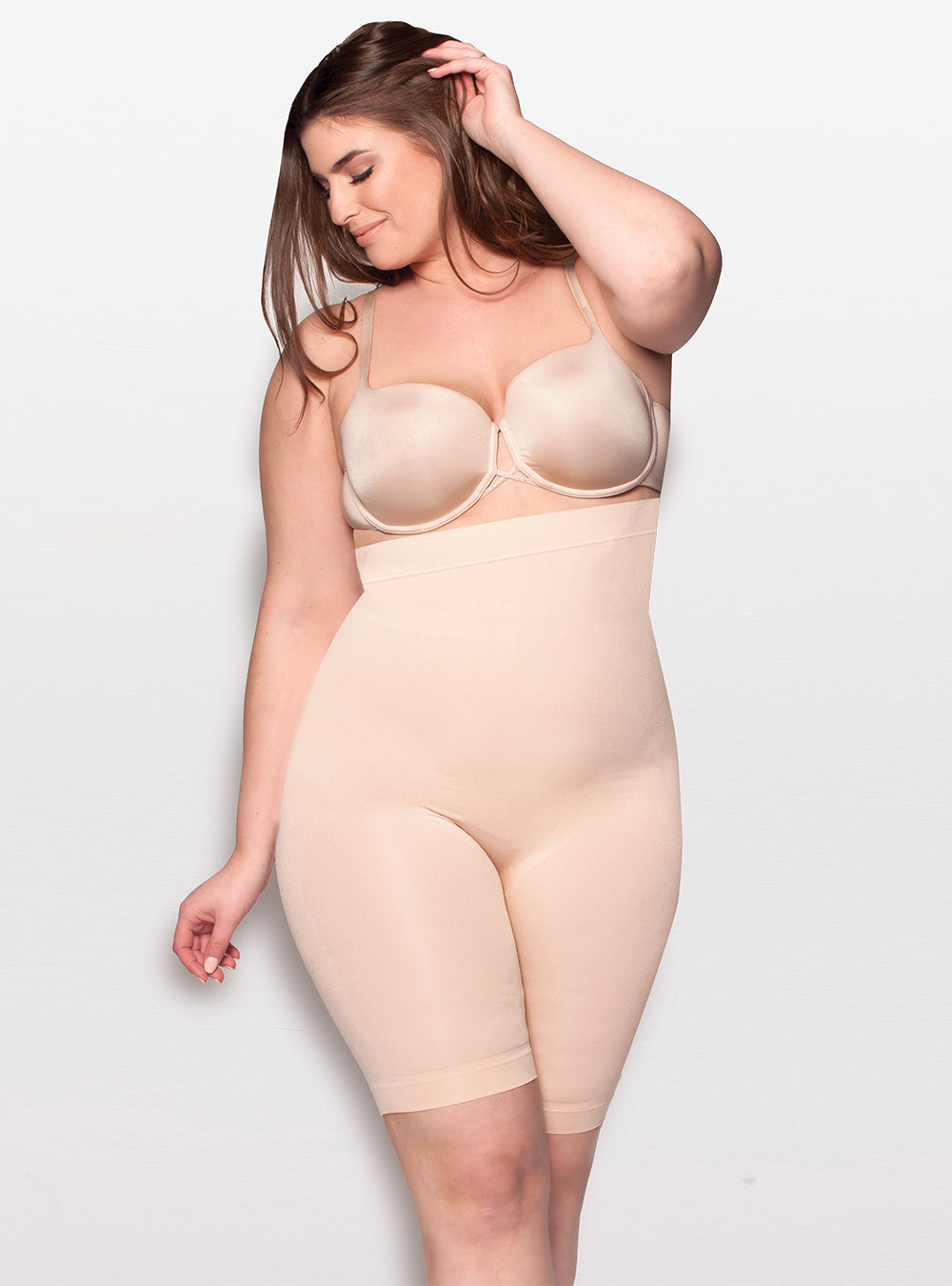 Sculptor All in One Shapewear Short - Beige