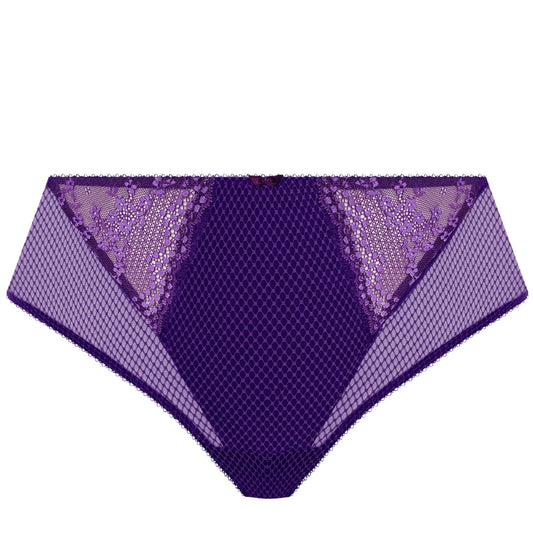 Charley High Leg Brief in Iris front view product image