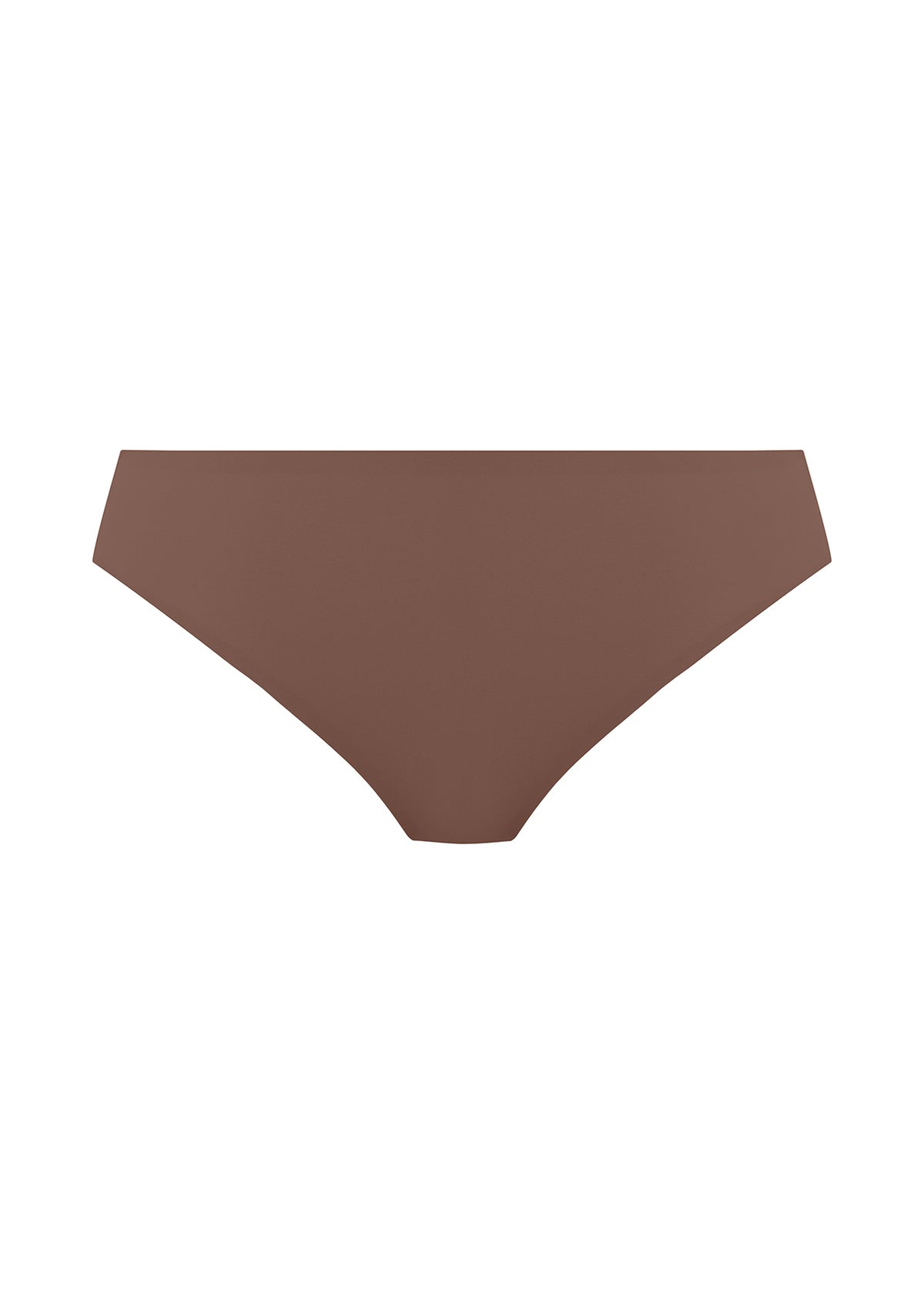 Smoothease Invisible Stretch Thong Coffee Roast front view product image