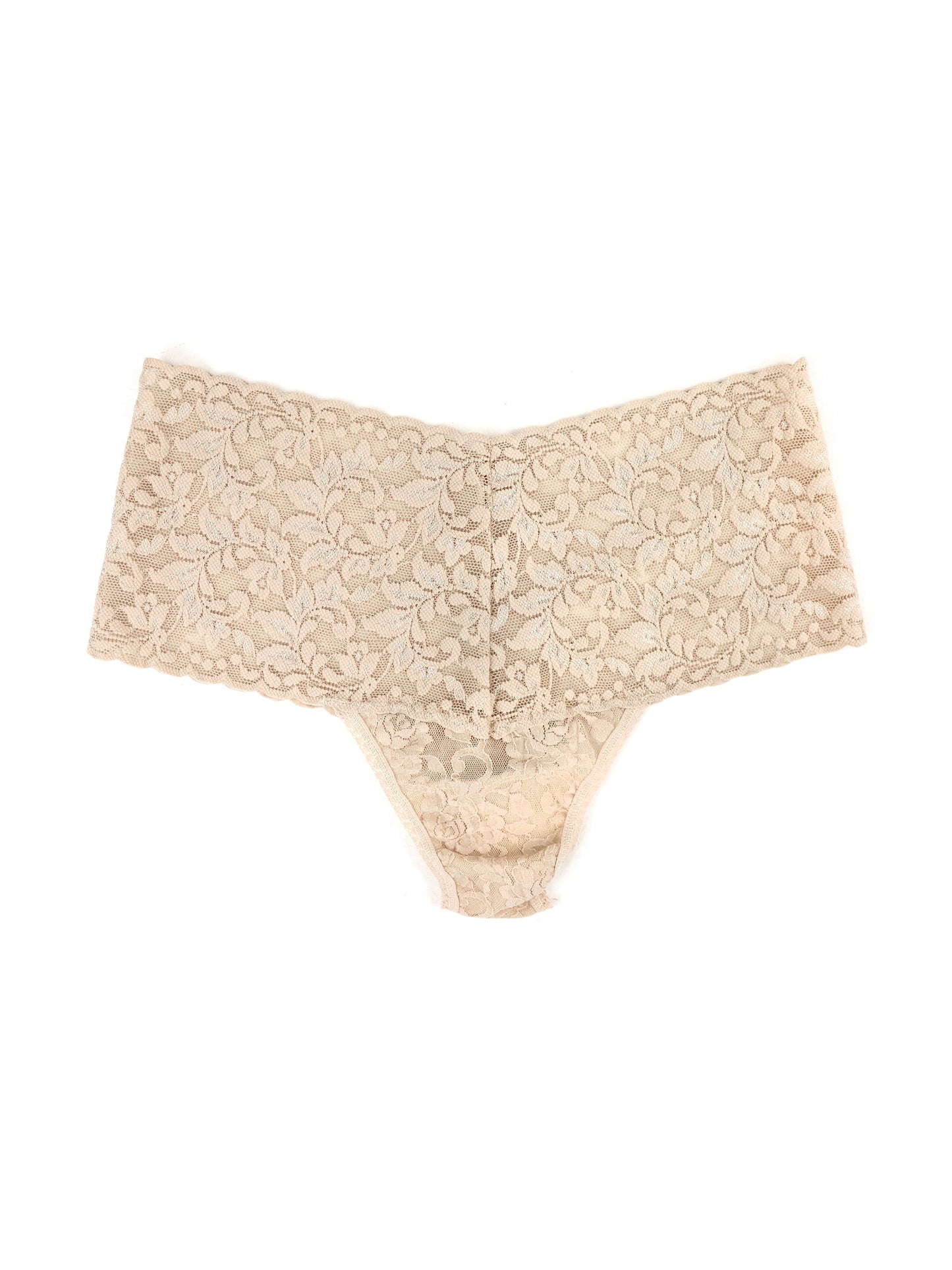 Hanky Panky Plus Retro Thong Chai front view product image