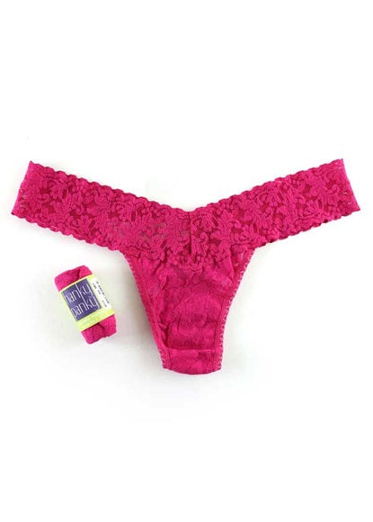 Hanky Panky Low Rise Thong Venetian Pink product image