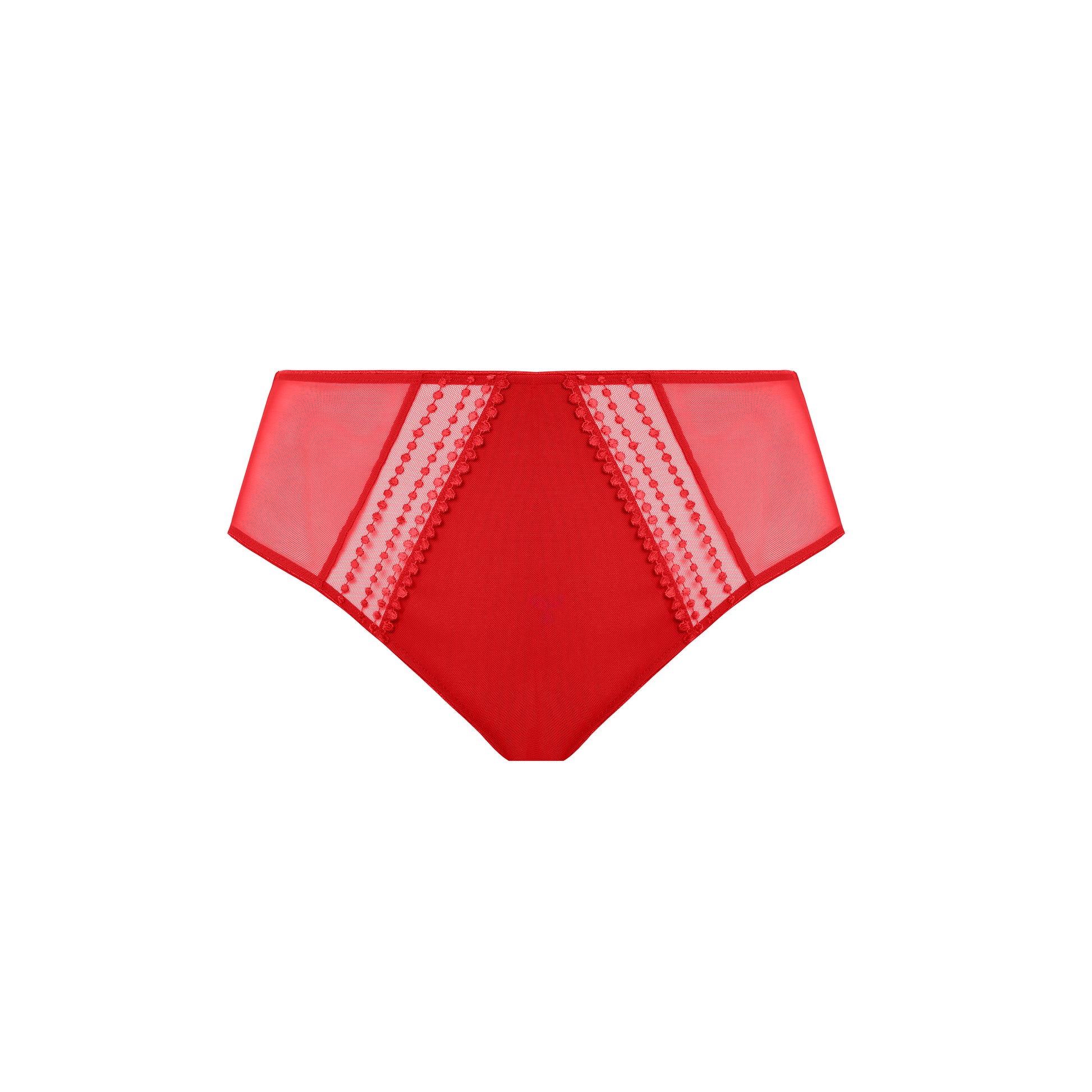 Matilda Full Brief in Haute Red front view product image