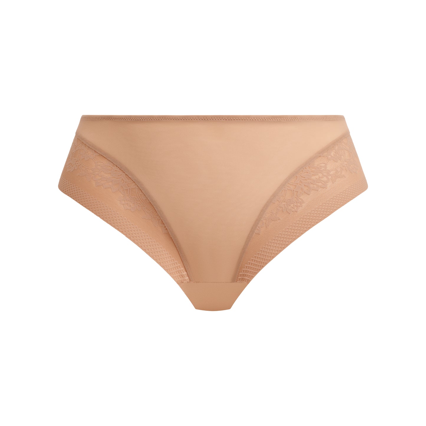 Product shot of the Nerina High leg brief in Sahara