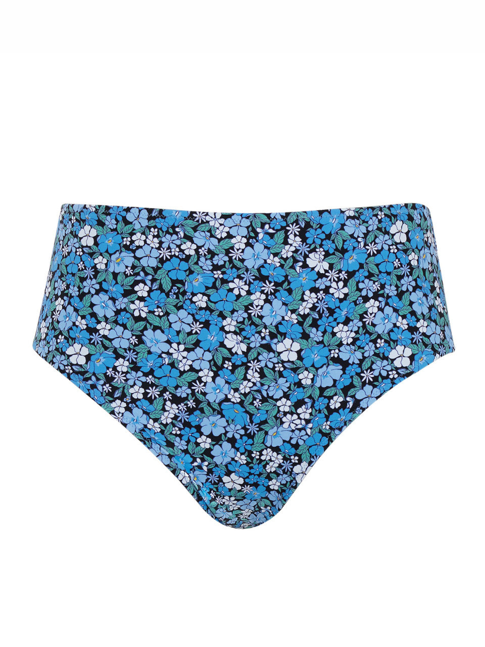 Panache High Waist Bikini Bottom in Posy front view product image