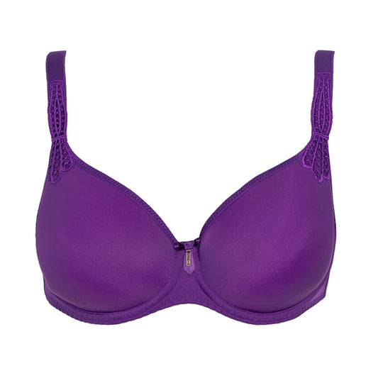 Virginia 3D Spacer Bra - Purple front view