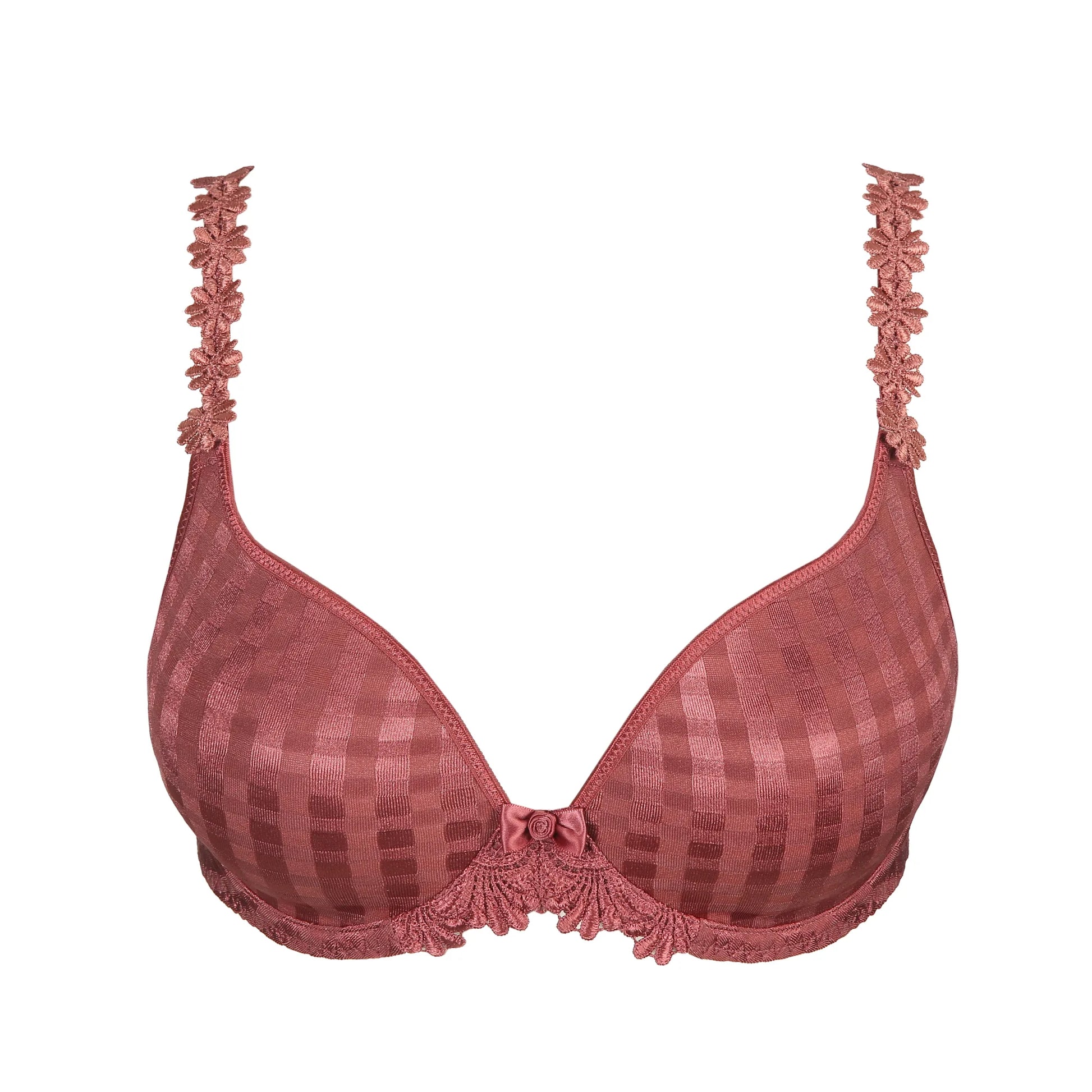 Avero Padded Heart Bra - Wild Ginger front view product image