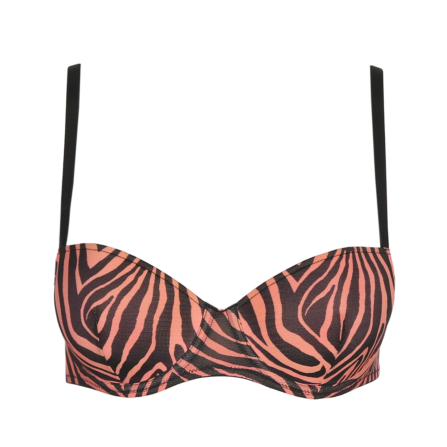 Tristan Padded Balcony Bra - Fusion front view