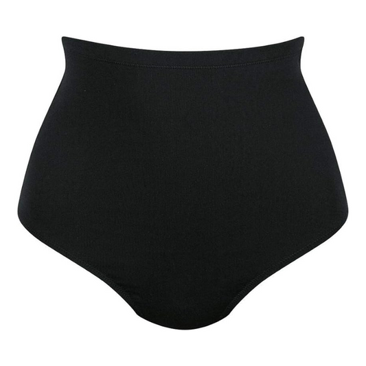 Jil High Waist Shaper Bikini Bottom - Black