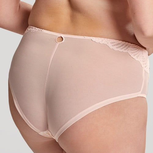 Arianna Deep Brief - Sweet Ditsy worn by model back view