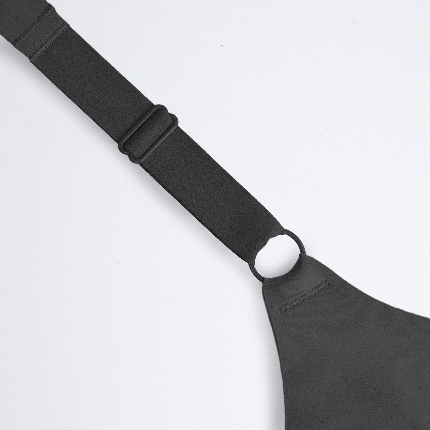 Beyond Bra - Onyx, product image of strap hardware close up