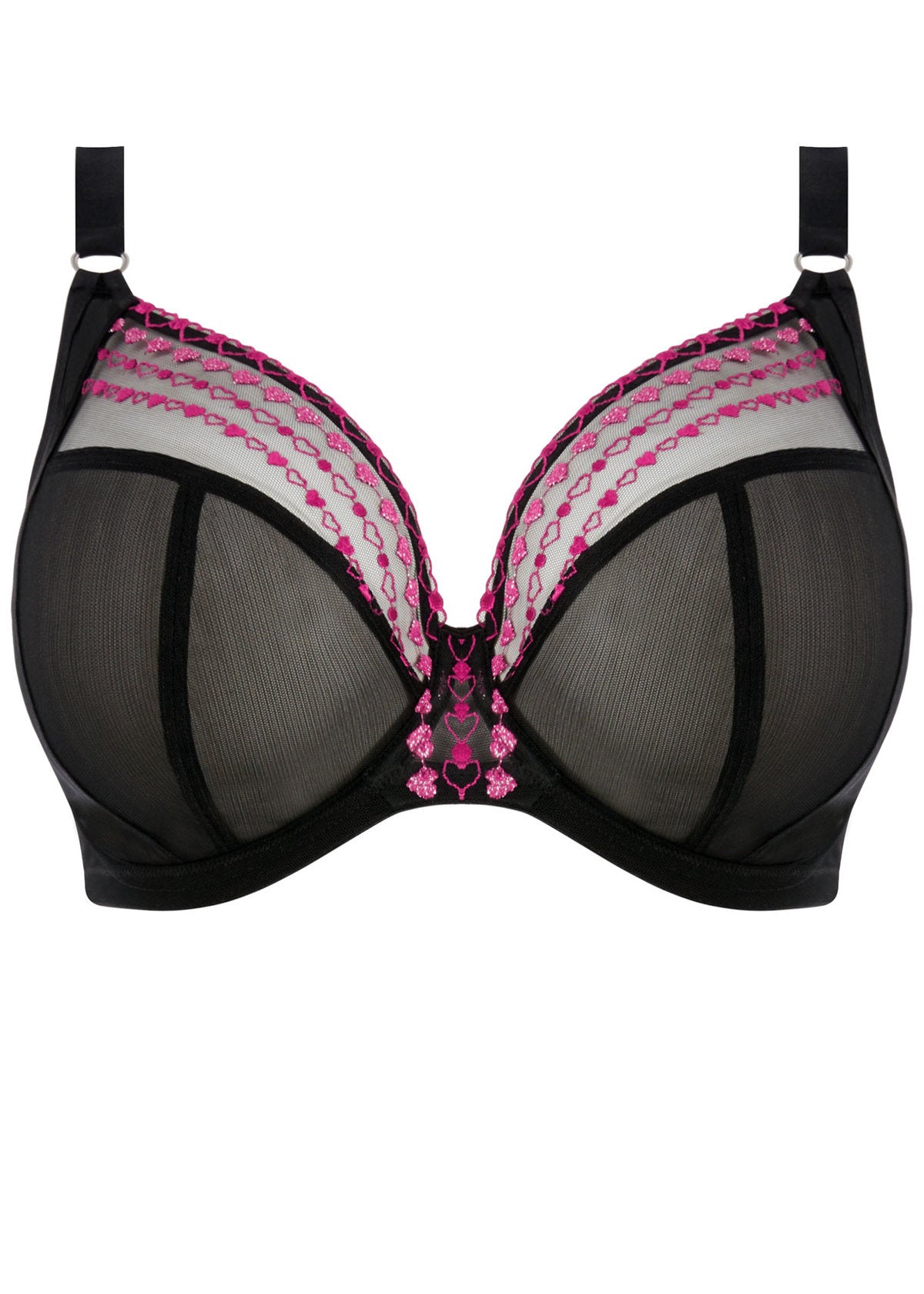 Matilda Underwire Plunge Bra - Kiss, front view product image