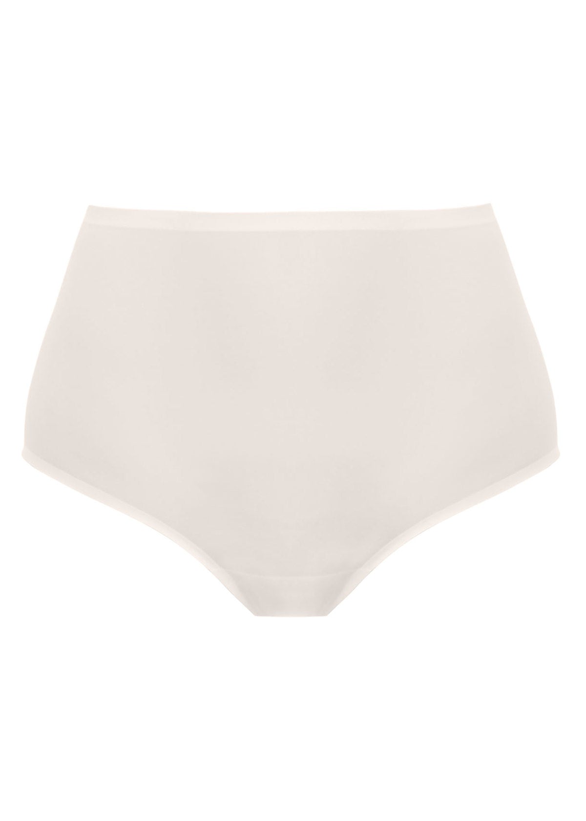 Smoothease Full Brief One Size Ivory front view