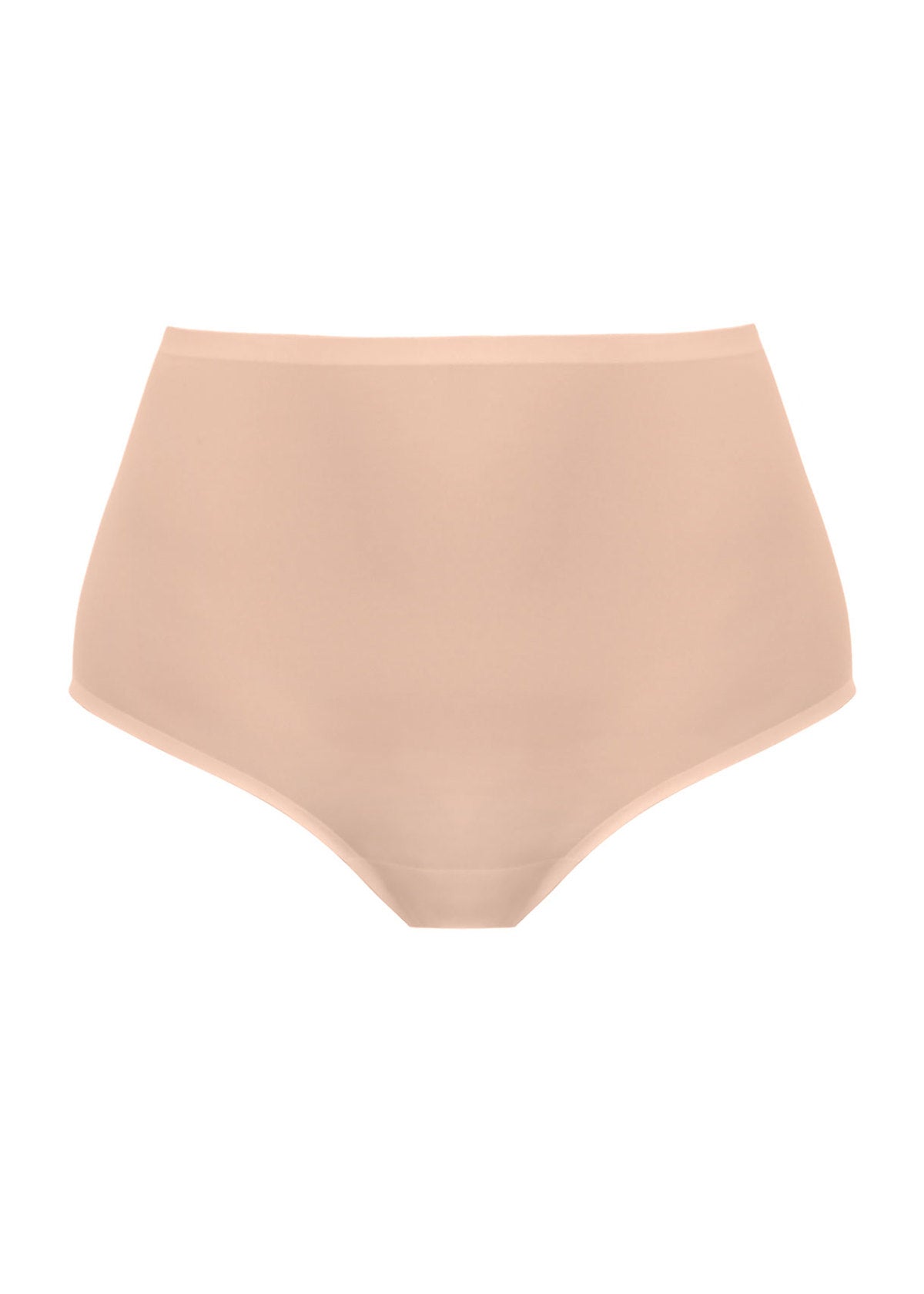 Smoothease Full Brief One Size Natural Beige front view
