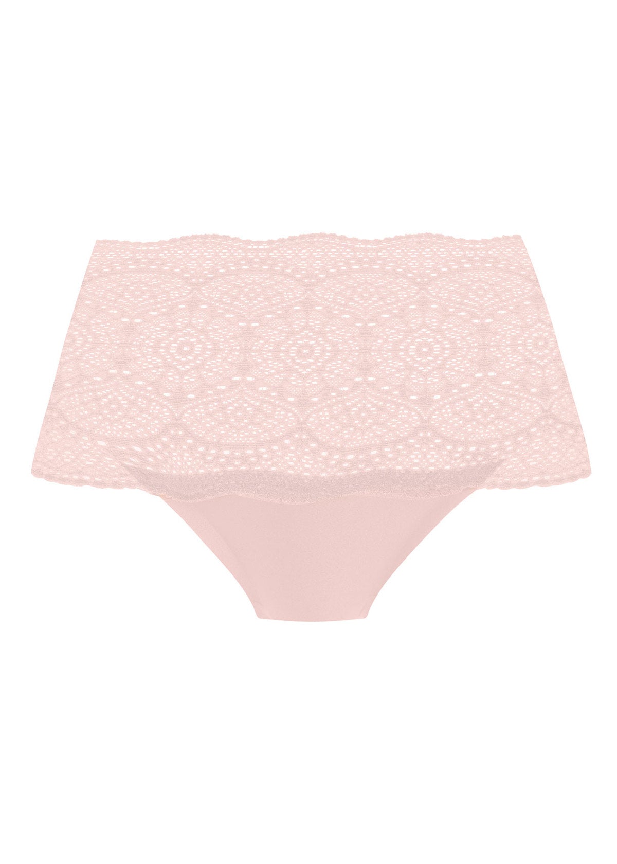 Lace Ease Invisible Stretch Full Brief in Blush front view product image