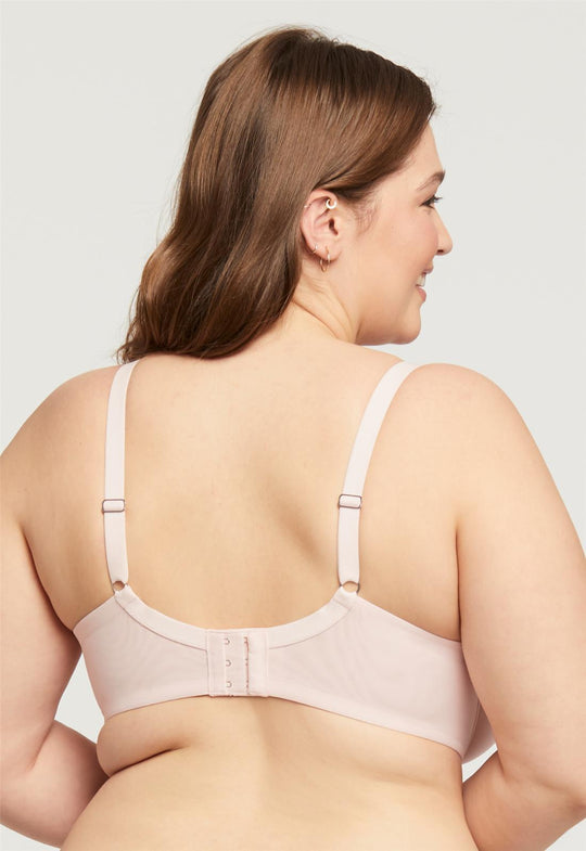 Sublime Spacer Bra Chalk worn by model back view