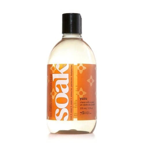 Soak Wash Large in Yuzu scent, front view product picture.