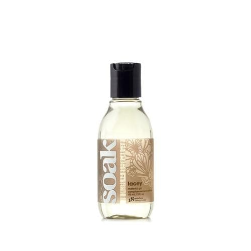 Soak Wash Travel Size in Lacey scent.