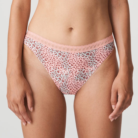 Livadi Rio Brief - Summer Rose, worn by model, front view