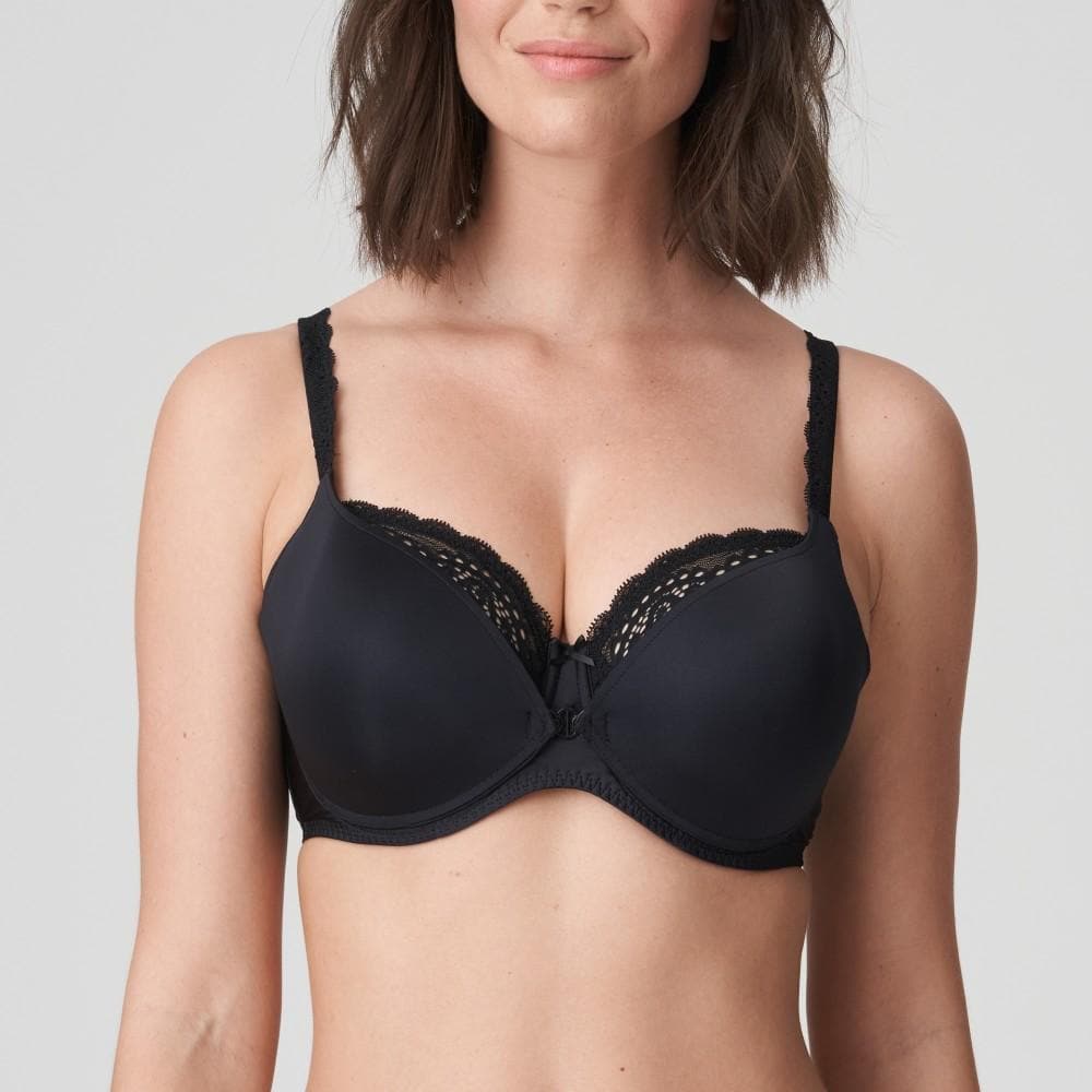 I Do Nursing Bra in Black, worn by model in front view product image
