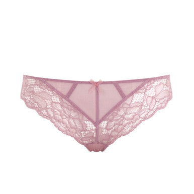 Imogen Brazilian Brief - Rose Mauve, front view, product shot