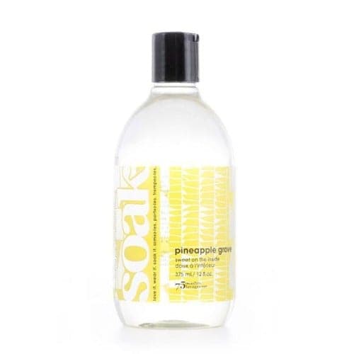 Soak Wash Large in Pineapple Grove scent, front view product picture.